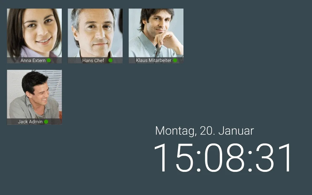 Time recording terminal | projectfacts
