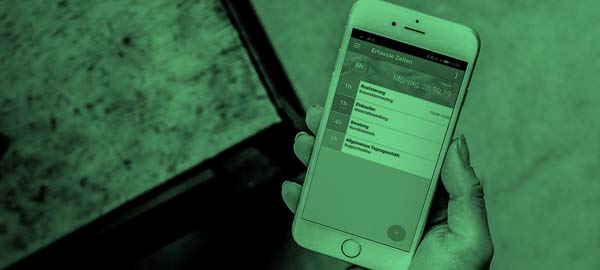 Time Recording | projectfacts