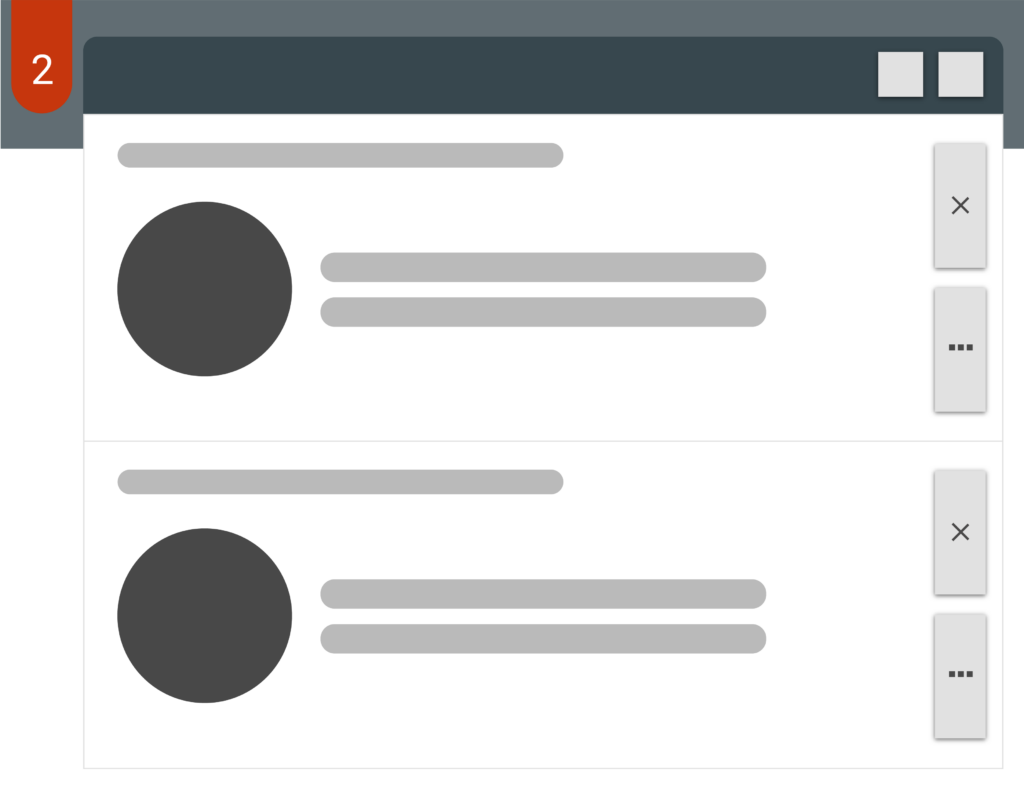 Campaign processes with resubmissions in projectfacts